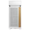 Caja de PC de sobremesa DeepCool CL6600 WH — blanca, compatible con fuentes ATX/PS2/SFX/SFX-L, 140 mm frontal, 120/140 mm superior/trasero, unidades de 2,5