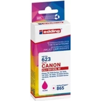 edding EDD-623 cartucho de tinta magenta compatible con Canon CLI-581XXL M
