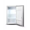 Frigorífico Goddess | GODRSE085GS8SSE | Clase de eficiencia energética E | Instalación libre | Frigorífico sin congelador | Altura 85 cm | Capacidad útil de refrigeración 90 L | 39 dB | Plata