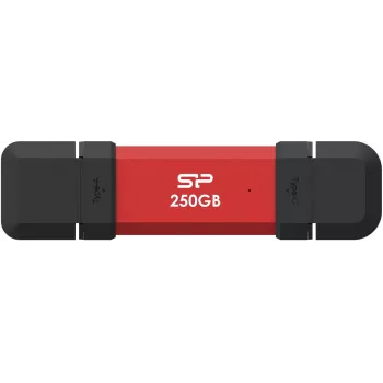 SSD portátil Silicon Power DS72 250GB, USB-C/USB-A 3.2 Gen 2