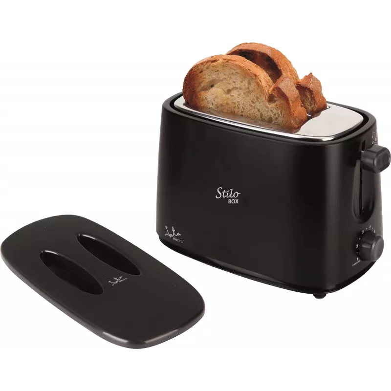 Tostadora JATA TT631 2 ranuras 750 W negro acero inoxidable