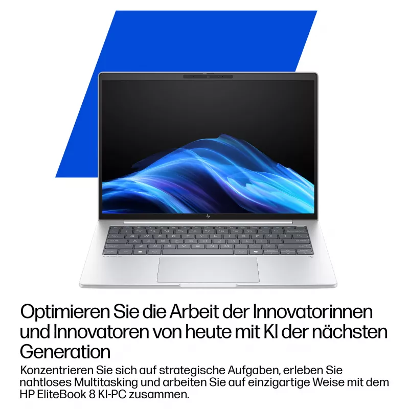 HP EliteBook 8 G1i CU5 226V/16GB/512SSD/W11 Pro 3 años de garantía (DE) - Distribución de teclado posiblemente alemán