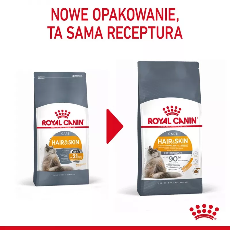 Pienso seco para gatos Royal Canin Hair & Skin Care 4 kg – gatos adultos, aves, alimento completo