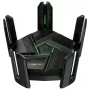 Router WiFi de sobremesa RUIJIE RG-EW7200BE PRO – doble banda Wi‑Fi 7 (2,4/5 GHz), 5765 Mbit/s, 9x RJ-45 LAN (10/100/1000/2500), USB, negro