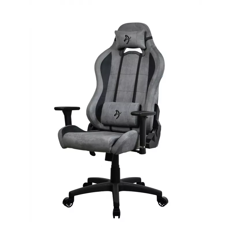 Silla gaming Arozzi Torretta SuperSoft Antracita – diseño ergonómico, reposabrazos ajustables, respaldo reclinable