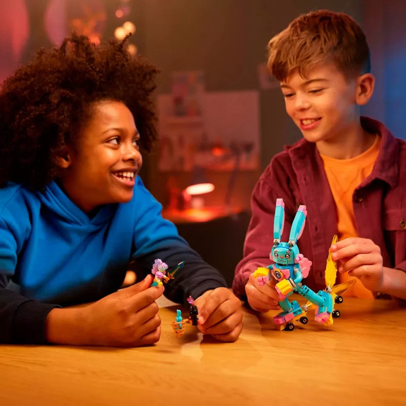 Set LEGO DREAMZzz Izzie y Bunchu conejo 71453 – Set de juego con minifiguras y accesorios