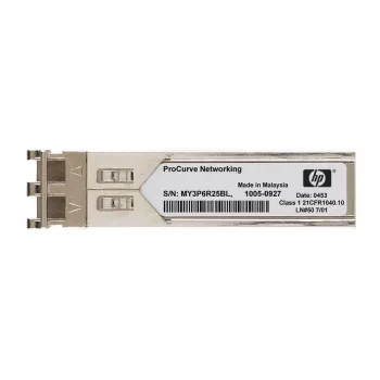 HPE Aruba Networking X130 - Módulo transceptor SFP+ - 10 Gigabit Ethernet - 10GBase-SR - LC - para HP A5830AF, HPE 12504, 5120, 5500, 5810, 5900AF, 5920
