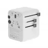 Gembird TPA-2A3C70-01-W adaptador de corriente de viaje universal, 3x USB-C, 2x USB-A, 70 W, GaN, blanco