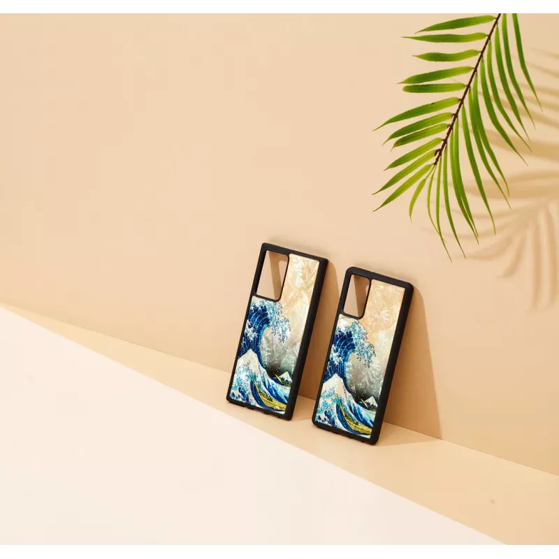 Funda protectora iKins para Samsung Galaxy Note 20 con diseño Great Wave