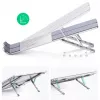 Soporte para portátil UGREEN LP451 ajustable aleación de aluminio para portátiles de 8–17 pulgadas, 5 posiciones, plateado