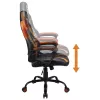 Silla gaming para PC Subsonic SA5573-D4 asiento acolchado negro naranja