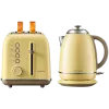 BUYDEEM Tostadora de 2 rebanadas, Modelo DT620E, Color Mellow Yellow, EU