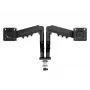 Soporte de monitor de doble brazo para escritorio TRACER TRAUCH47660 — brazos de metal ajustables, máx. 18 kg, VESA hasta 100×100, para pantallas de 13 inch–32 inch