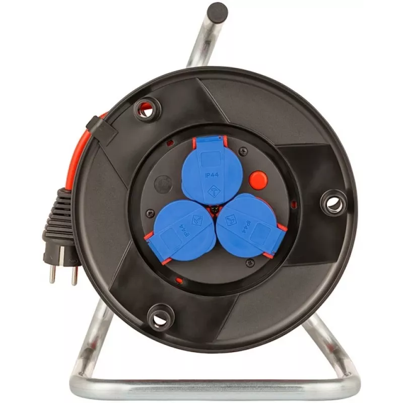 Alargador enrollable Brennenstuhl 1098530001 20 m negro plástico