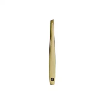 ZWILLING Twinox Gold Edition 97746-004-0 set de manicura, estuche de piel negro, 3 piezas