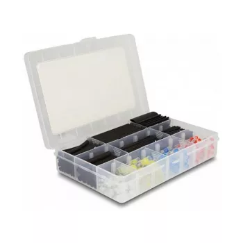 Set de tubos termorretráctiles DeLOCK 308 uds. negro multicolor poliolefina