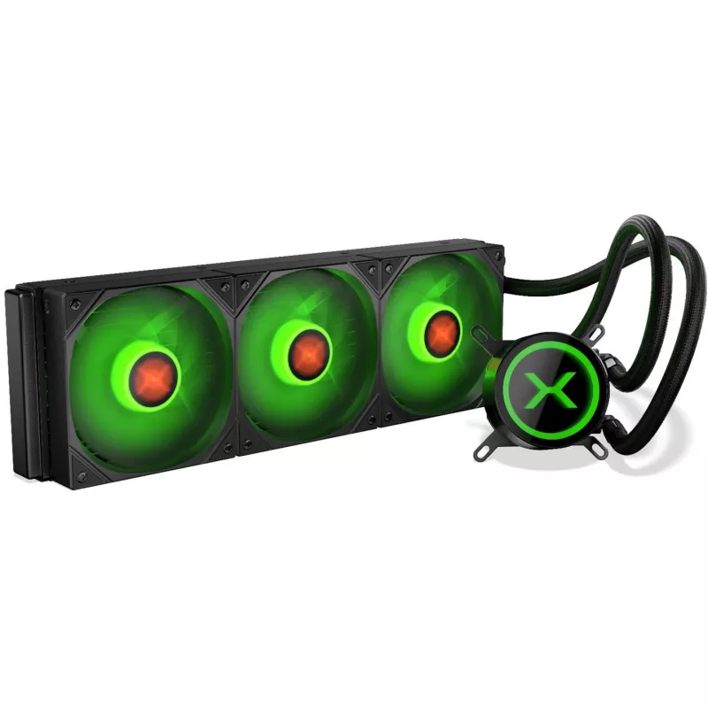 KRUX HydroX 360 ARGB refrigeración líquida AIO, 360 mm, negro