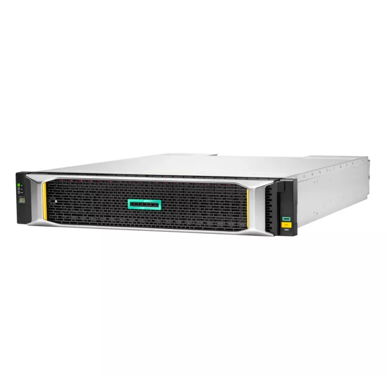 Array de discos HPE MSA 2060 0 TB rack 2U plata negro HDD SSD