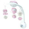 Caja de música para bebés B-kids 3en1 Infantino 150302050 – rosa polvo, juguete relajante 3 en 1