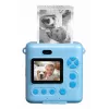 Denver KPC-1363BU Cámara de impresión instantánea infantil Dino con impresora térmica, 20 MP, azul