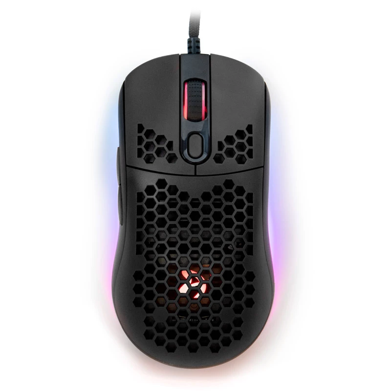 Ratón Arozzi Favo Gaming para diestros USB Type-A Óptico 16000 DPI