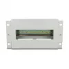 Delock 67319 Regleta de interruptores automáticos de 10" con cubierta y carril DIN, 3U, metal, gris