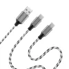 LogiLink CU0202 cable USB USB 2.0 1,2 m USB A USB C/Micro-USB A gris