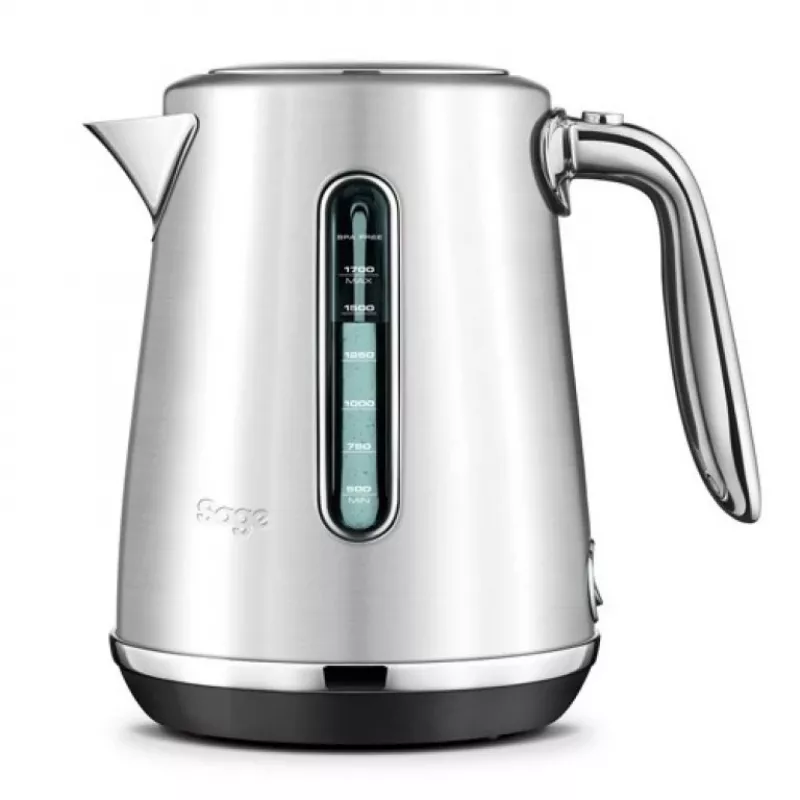 Sage SKE735 The Soft Top Luxe hervidor eléctrico inalámbrico, 1,7 l, 2400 W, acero inoxidable cepillado
