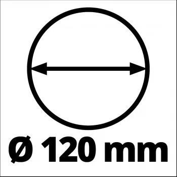 Broca Einhell 3437010 12 cm de diámetro 800 mm de longitud