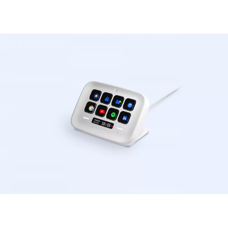 Stream Deck Neo Elgato Controlador programable de 10 teclas Blanco