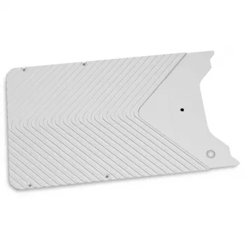 Backplate EK Water Blocks plata 1 unidad — accesorio para sistema de refrigeración de PC