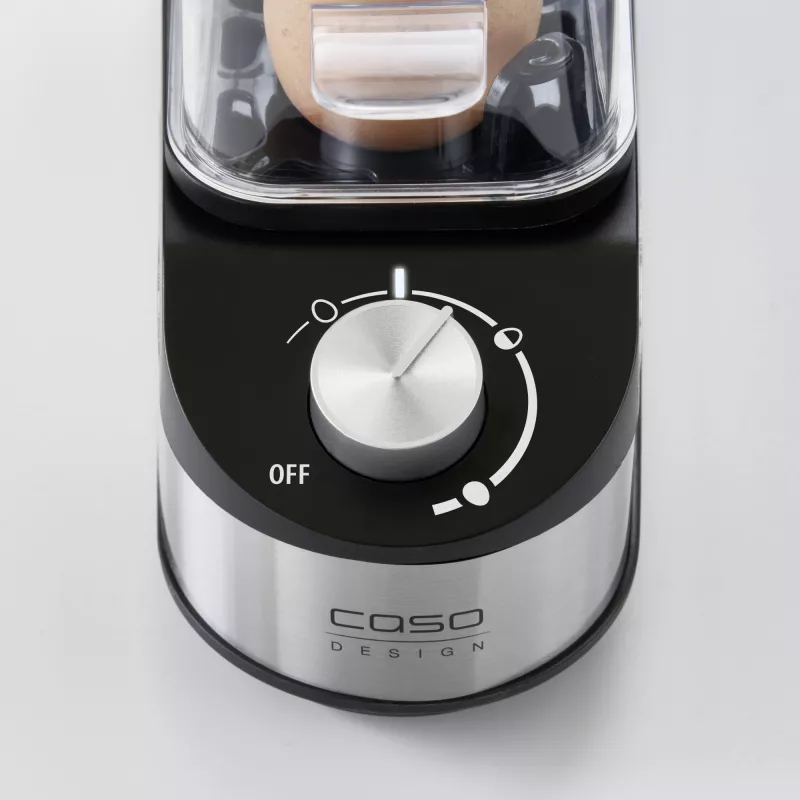 Caso | Hervidor de huevos | E3 | Negro/acero inoxidable | 210 W