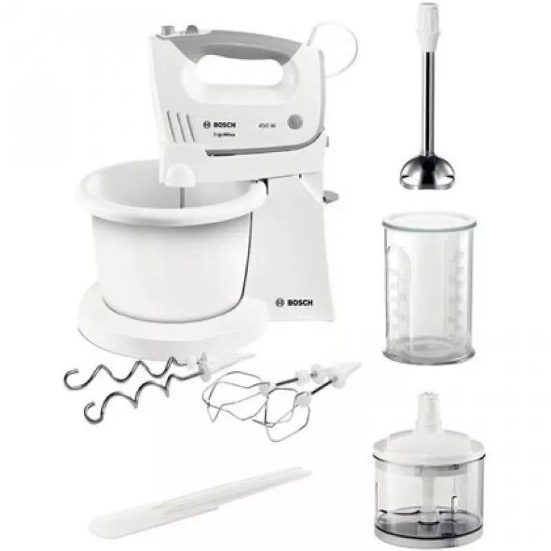 Bosch MFQ36490 ErgoMixx Set batidora de mano 450 W blanco/gris