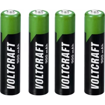 Batería Micro AAA Voltcraft VC-16026040 NiMH 900 mAh 1,2 V 4 uds. (VC-16026040)