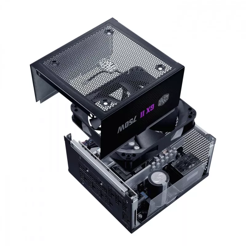 Cooler Master GX II Gold 750 ATX3.1 (750W), Fuente de alimentación para PC, Negro
