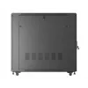 Armario rack LANBERG FF01-6222-12B 22U 600x1200 mm negro con puertas frontal y trasera de cristal