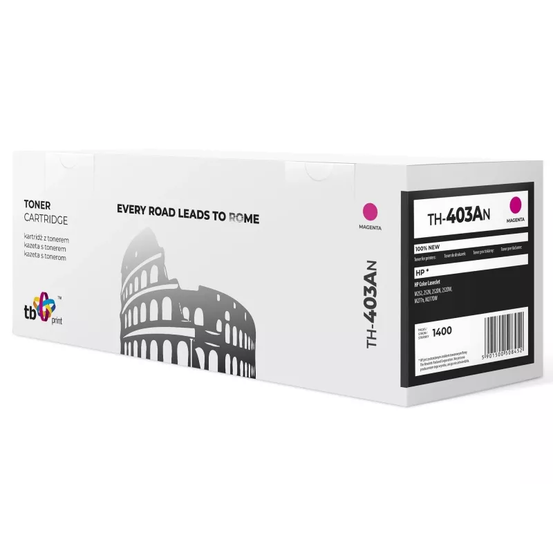 Tóner TB compatible con HP CLJM252/277, MA, 1400, nuevo