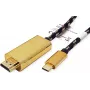 ROLINE 11.04.5844 Adaptador gráfico USB 3840 x 2160 píxeles Negro - Oro (11.04.5844)