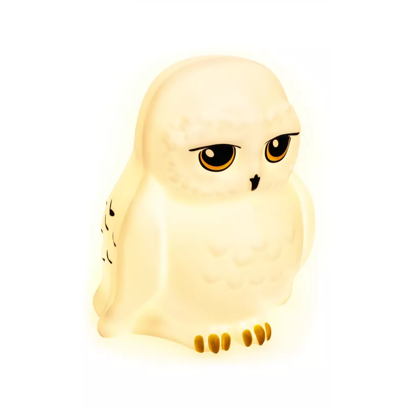 Lámpara de mesa Paladone Hedwig Light V3 – lámpara LED de noche con forma de búho Hedwig