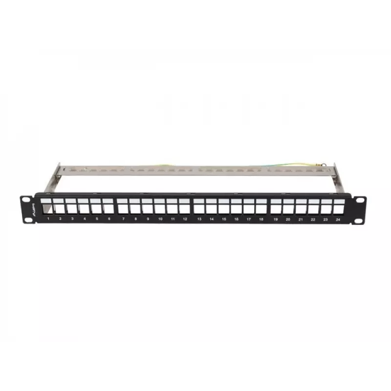 Patch panel vacío 24 puertos 1U 19