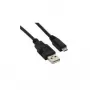 Cable USB S/CONN 3 m USB2.0 A- microUSB2.0 B Negro