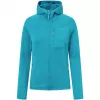 Sudadera con capucha Viking Jukon Lady S, sudadera con capucha midlayer para mujer, verde hierba, Polartec, talla S