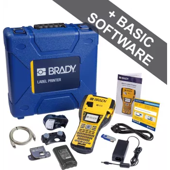Brady Corporation M410-KIT-EU Impresora de etiquetas portátil Térmica directa QWERTY 300 dpi – Impresora (177184)
