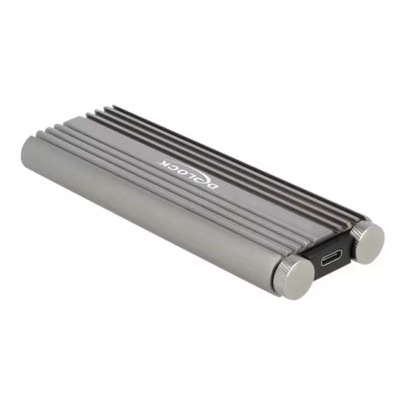 Carcasa para SSD DeLOCK 42001 plateada M.2