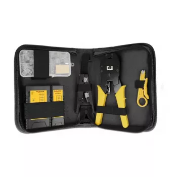 Kit de herramientas de red para RJ45 y RJ11 DeLOCK 86696
