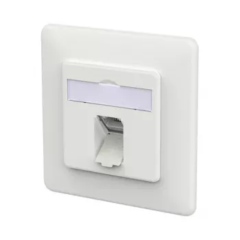 METZ CONNECT 130D371027-I E-DAT C6A IDC UP blanco tráfico (130D371027-I)