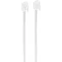 Cable de teléfono ShiverPeaks BS70086-W 6 m blanco