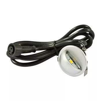 Synergy 21 LED empotrable de suelo ARGOS Round minimax IP65 ww 90°