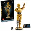 LEGO figura construible Star Wars C-3PO modelo 75398 — 1.138 piezas, 380 mm pieza de coleccionista para exposición