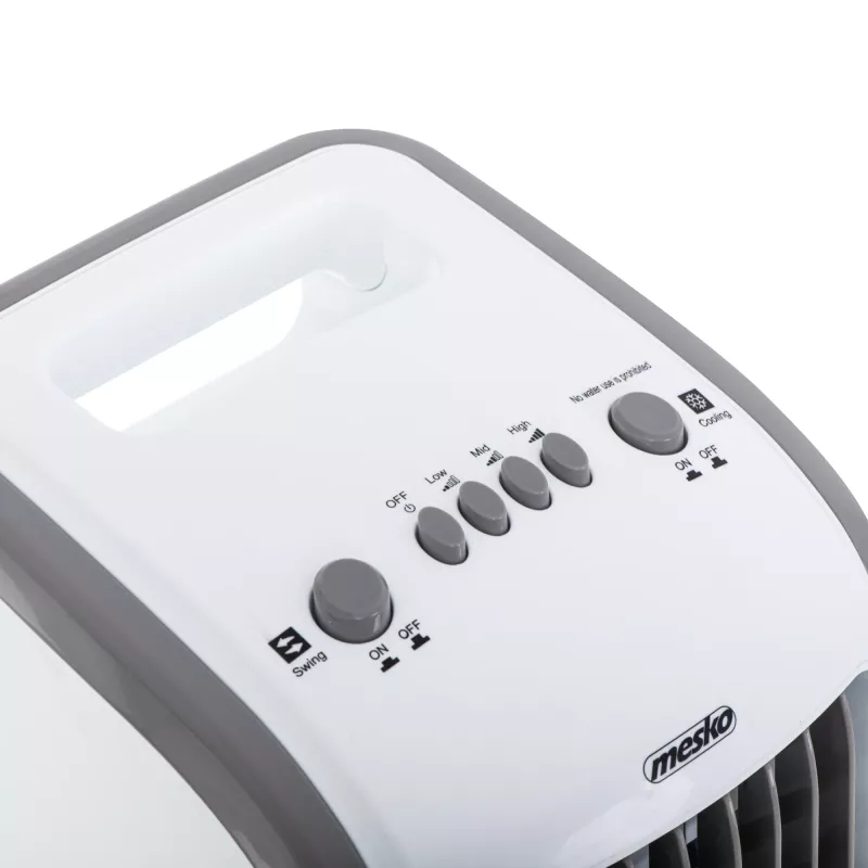 Mesko MS 7918 Climatizador 3en1, de pie, 3 modos de funcionamiento: refrigeración, purificación, humidificación, blanco